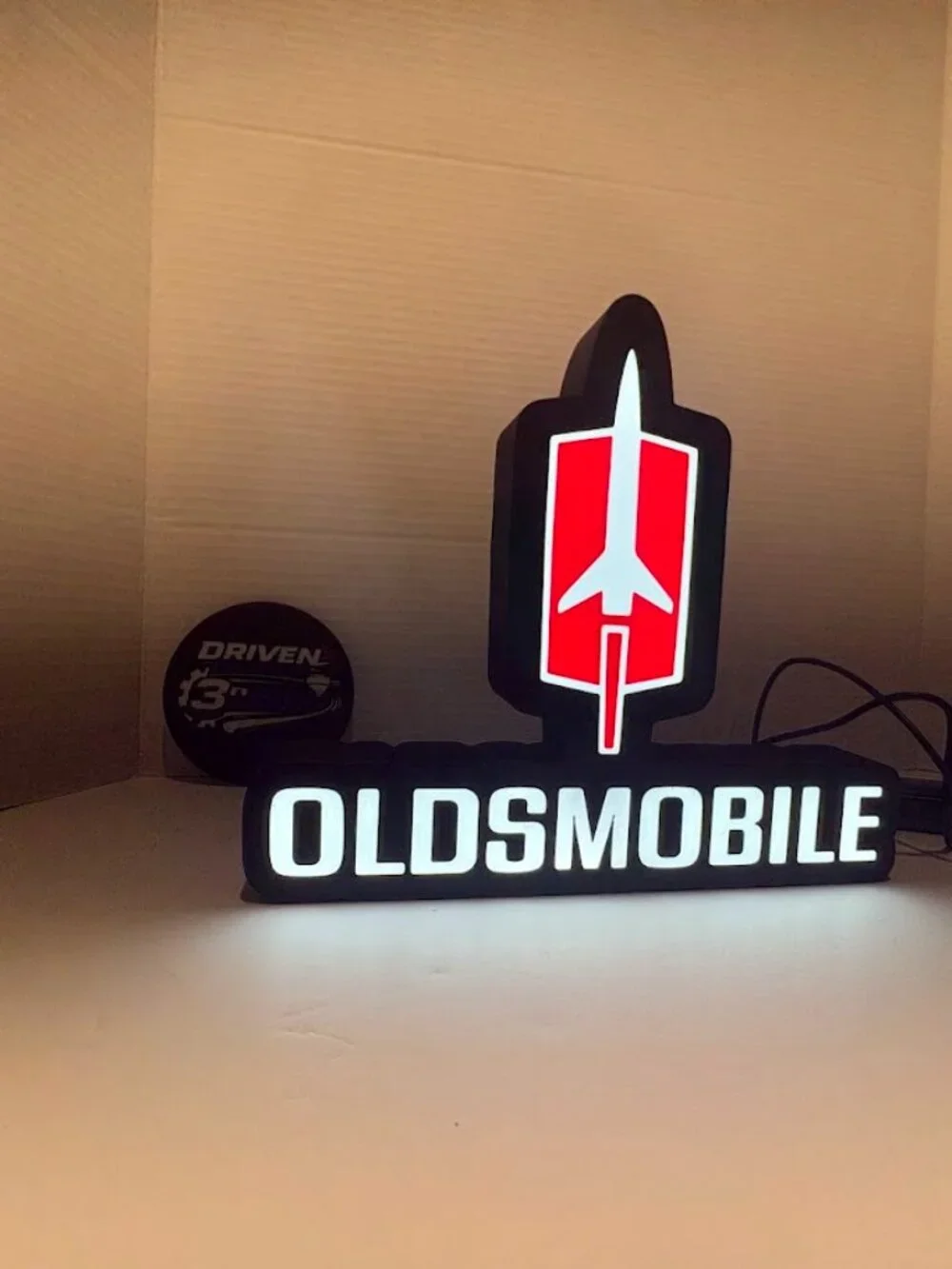 Retro Vibes for Your Space: Oldsmobile-Inspired LED Light Box